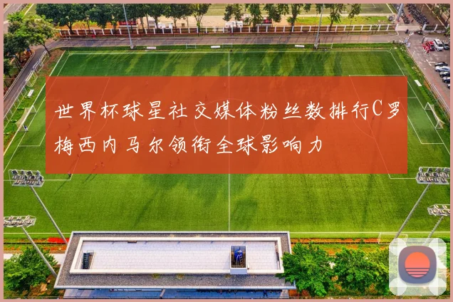世界杯球星社交媒体粉丝数排行C罗梅西内马尔领衔全球影响力